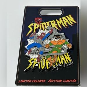 Disney 2022 Marvel Spiderman and Doc Ock Pin Animated Series Limited Release-New